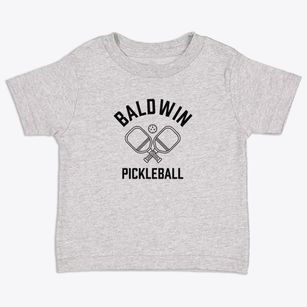 Baldwin Kentucky Pickleball Toddler T-Shirt