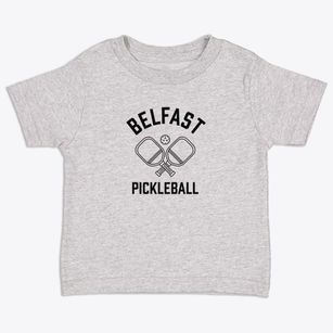Belfast Nebraska Pickleball Toddler T-Shirt