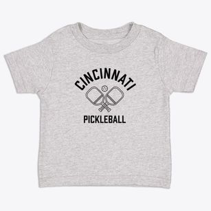 Cincinnati Ohio Pickleball Toddler T-Shirt