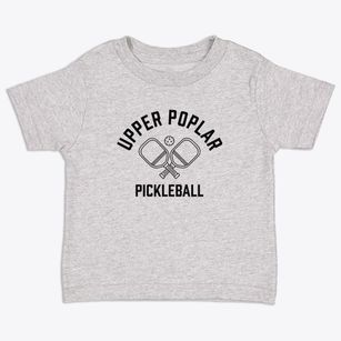 Upper Poplar North Carolina Pickleball Toddler T-Shirt