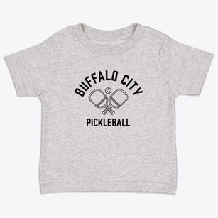 Buffalo City Arkansas Pickleball Toddler T-Shirt