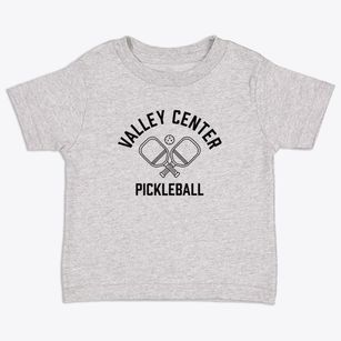 Valley Center California Pickleball Toddler T-Shirt