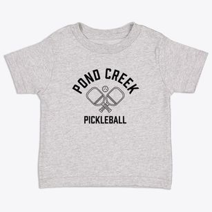 Pond Creek West Virginia Pickleball Toddler T-Shirt