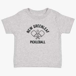 New Greenleaf Michigan Pickleball Toddler T-Shirt