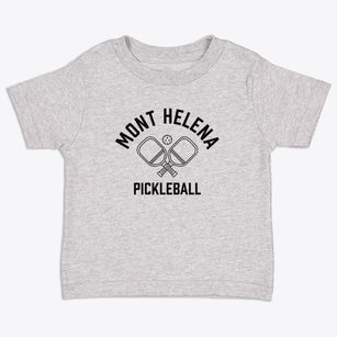 Mont Helena Mississippi Pickleball Toddler T-Shirt