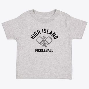 High Island Texas Pickleball Toddler T-Shirt