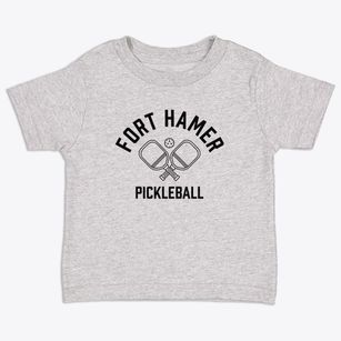 Fort Hamer Florida Pickleball Toddler T-Shirt