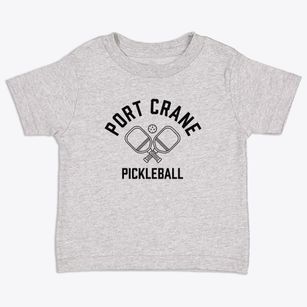 Port Crane New York Pickleball Toddler T-Shirt