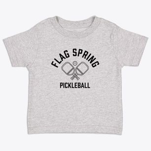 Flag Spring Missouri Pickleball Toddler T-Shirt