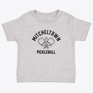 Mitcheltown Connecticut Pickleball Toddler T-Shirt