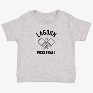 Lagoon North Carolina Pickleball Toddler T-Shirt