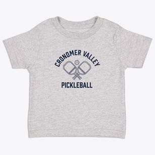 Cronomer Valley New York Pickleball Toddler T-Shirt