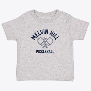 Melvin Hill New York Pickleball Toddler T-Shirt