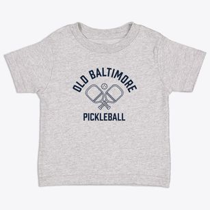 Old Baltimore Maryland Pickleball Toddler T-Shirt