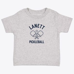 Lanett Alabama Pickleball Toddler T-Shirt