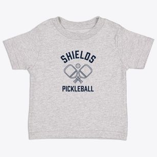 Shields Kansas Pickleball Toddler T-Shirt