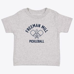 Freeman Mill North Carolina Pickleball Toddler T-Shirt