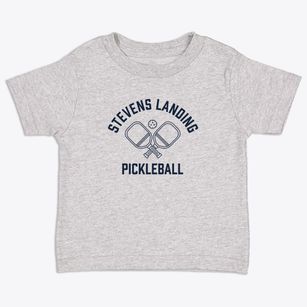 Stevens Landing New York Pickleball Toddler T-Shirt