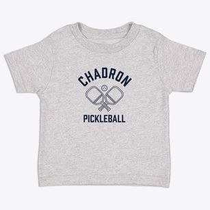 Chadron Nebraska Pickleball Toddler T-Shirt