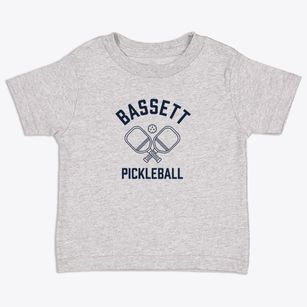 Bassett Wisconsin Pickleball Toddler T-Shirt