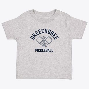 Okeechobee Florida Pickleball Toddler T-Shirt
