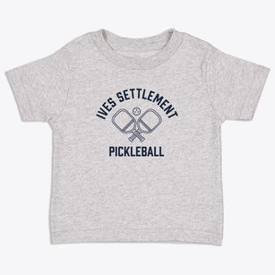 Ives Settlement New York Pickleball Toddler T-Shirt