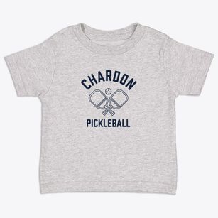 Chardon Kansas Pickleball Toddler T-Shirt