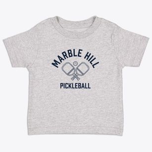 Marble Hill New Jersey Pickleball Toddler T-Shirt