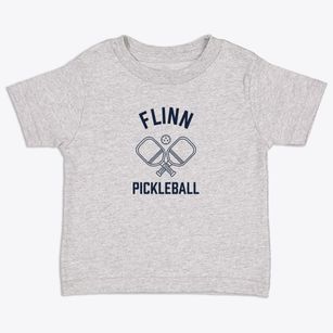 Flinn West Virginia Pickleball Toddler T-Shirt