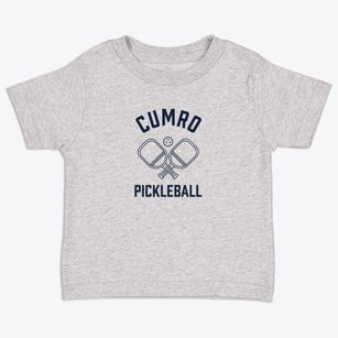 Cumro Nebraska Pickleball Toddler T-Shirt