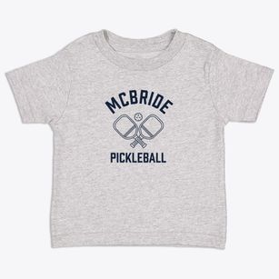 Mcbride Missouri Pickleball Toddler T-Shirt