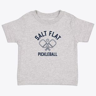 Salt Flat Texas Pickleball Toddler T-Shirt