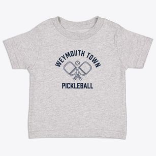 Weymouth Town Massachusetts Pickleball Toddler T-Shirt