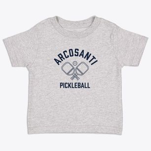 Arcosanti Arizona Pickleball Toddler T-Shirt