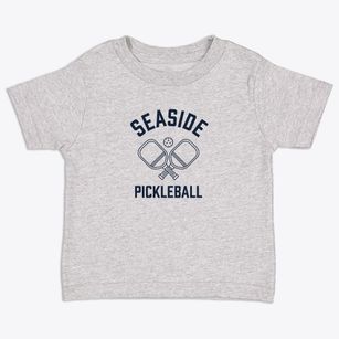 Seaside North Carolina Pickleball Toddler T-Shirt
