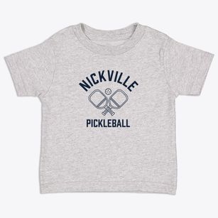 Nickville Georgia Pickleball Toddler T-Shirt