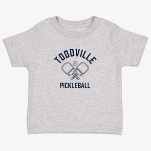 Toddville North Carolina Pickleball Toddler T-Shirt