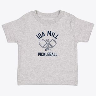 Ida Mill North Carolina Pickleball Toddler T-Shirt