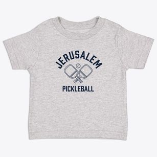 Jerusalem New York Pickleball Toddler T-Shirt