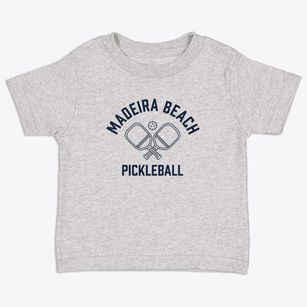 Madeira Beach Florida Pickleball Toddler T-Shirt