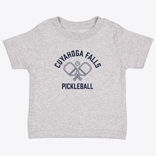 Cuyahoga Falls Ohio Pickleball Toddler T-Shirt