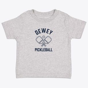 Dewey Oklahoma Pickleball Toddler T-Shirt