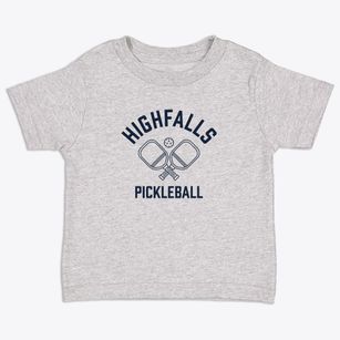 Highfalls North Carolina Pickleball Toddler T-Shirt