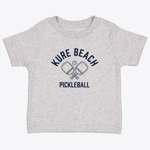 Kure Beach North Carolina Pickleball Toddler T-Shirt