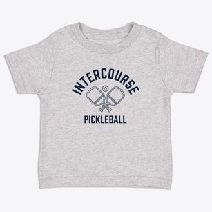 Intercourse Pennsylvania Pickleball Toddler T-Shirt
