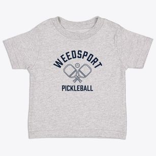 Weedsport New York Pickleball Toddler T-Shirt