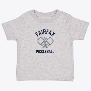Fairfax Oklahoma Pickleball Toddler T-Shirt