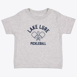 Lake Lure North Carolina Pickleball Toddler T-Shirt
