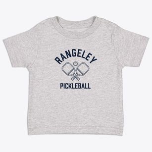 Rangeley Maine Pickleball Toddler T-Shirt