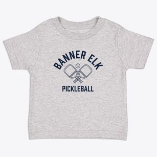 Banner Elk North Carolina Pickleball Toddler T-Shirt